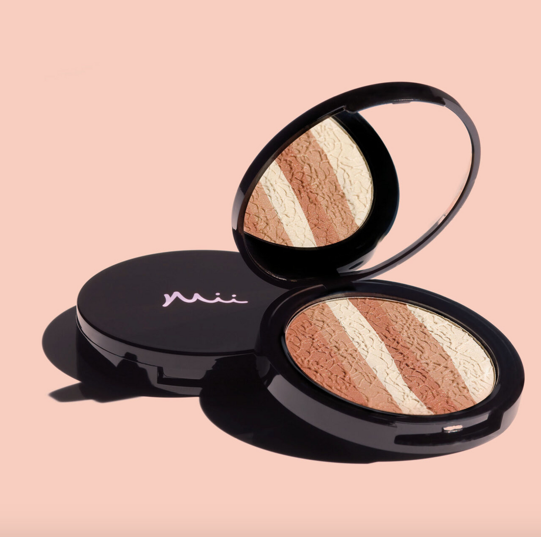 Mii Glamorous Trio Bronzing face finish